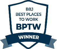 BBJ Best Places to Work Award
